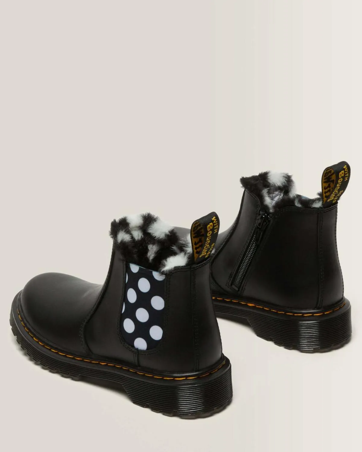 Cheap 2976 Leonore Imitatiebont gevoerde Leren Chelsea Boots voor Kinderen GIFTS Sale Voor Kinderen|Laarzen