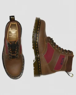Shop 1460 Made in England Gevoerd Paneel Veterlaarzen UNISEX Heren Sale|Made In England
