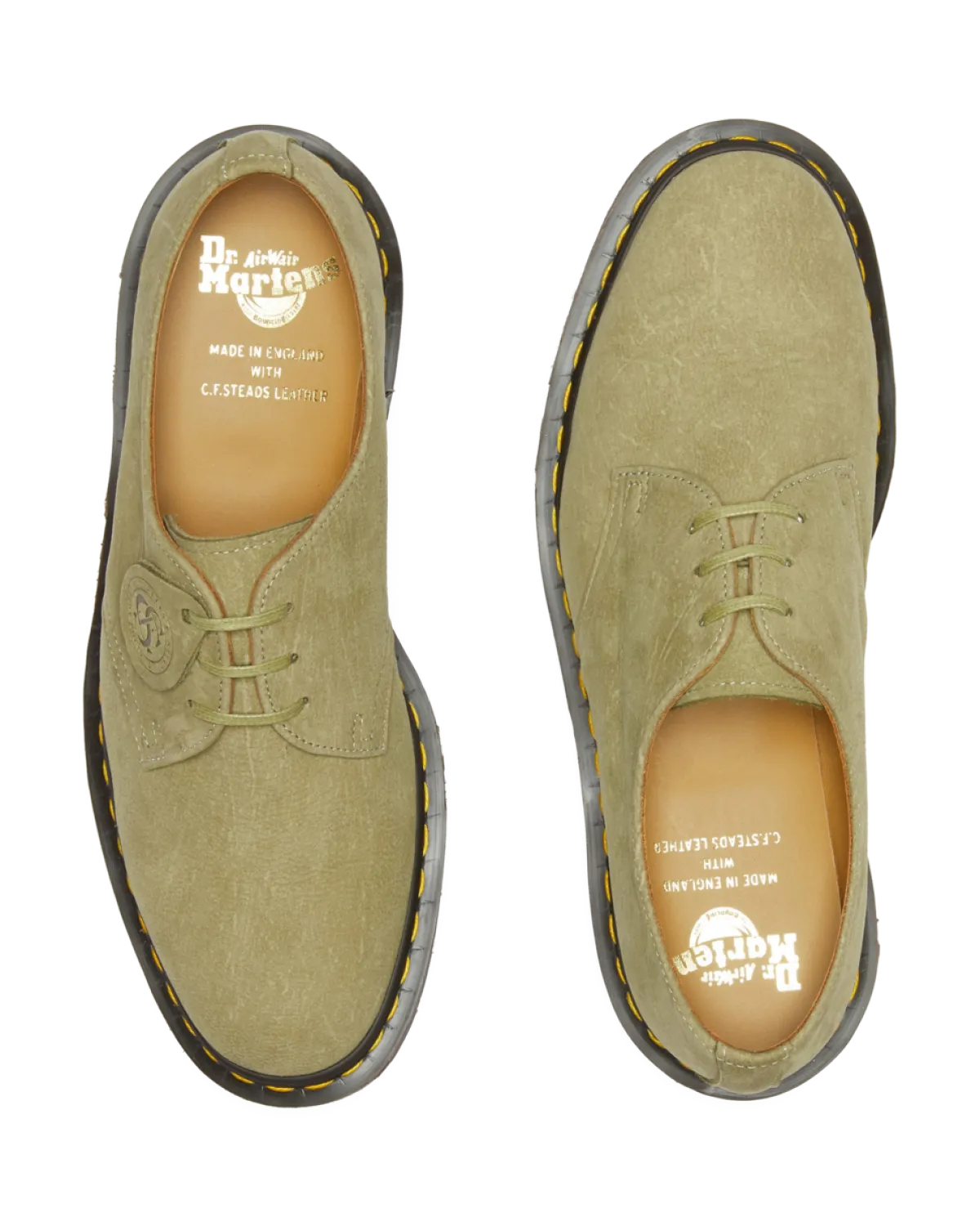 Outlet 1461 Made in England Nubuck Leren Schoenen UNISEX Heren Sale|Made In England