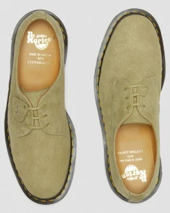 Outlet 1461 Made in England Nubuck Leren Schoenen UNISEX Heren Sale|Made In England
