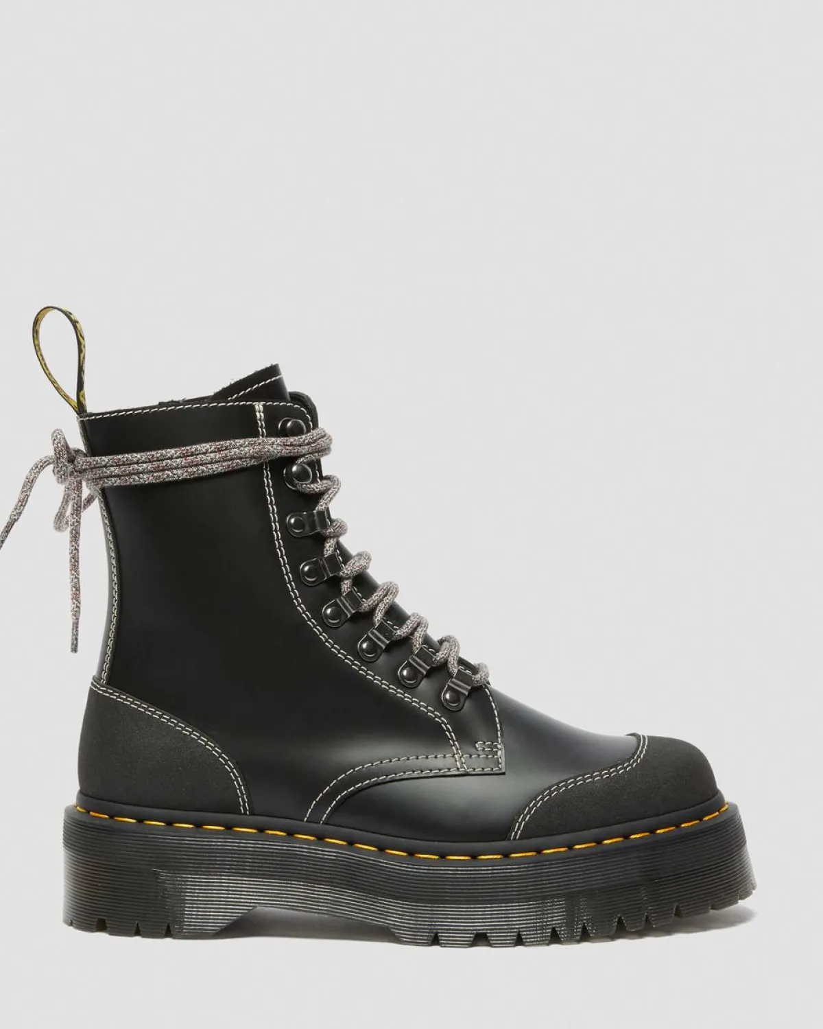 Clearance Moreno Smooth Leather Platform Boots GIFTS Enkellaarzen|Veterlaarzen
