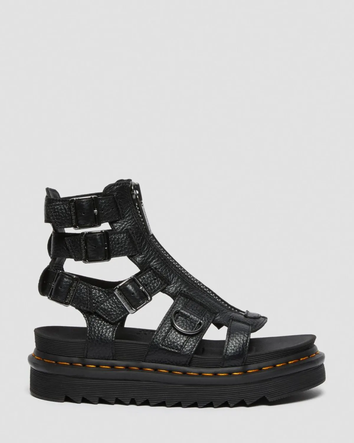 Shop Olson Leren Sandalen met Rits WOMENS Lichte Sandalen|Gladiator Sandalen