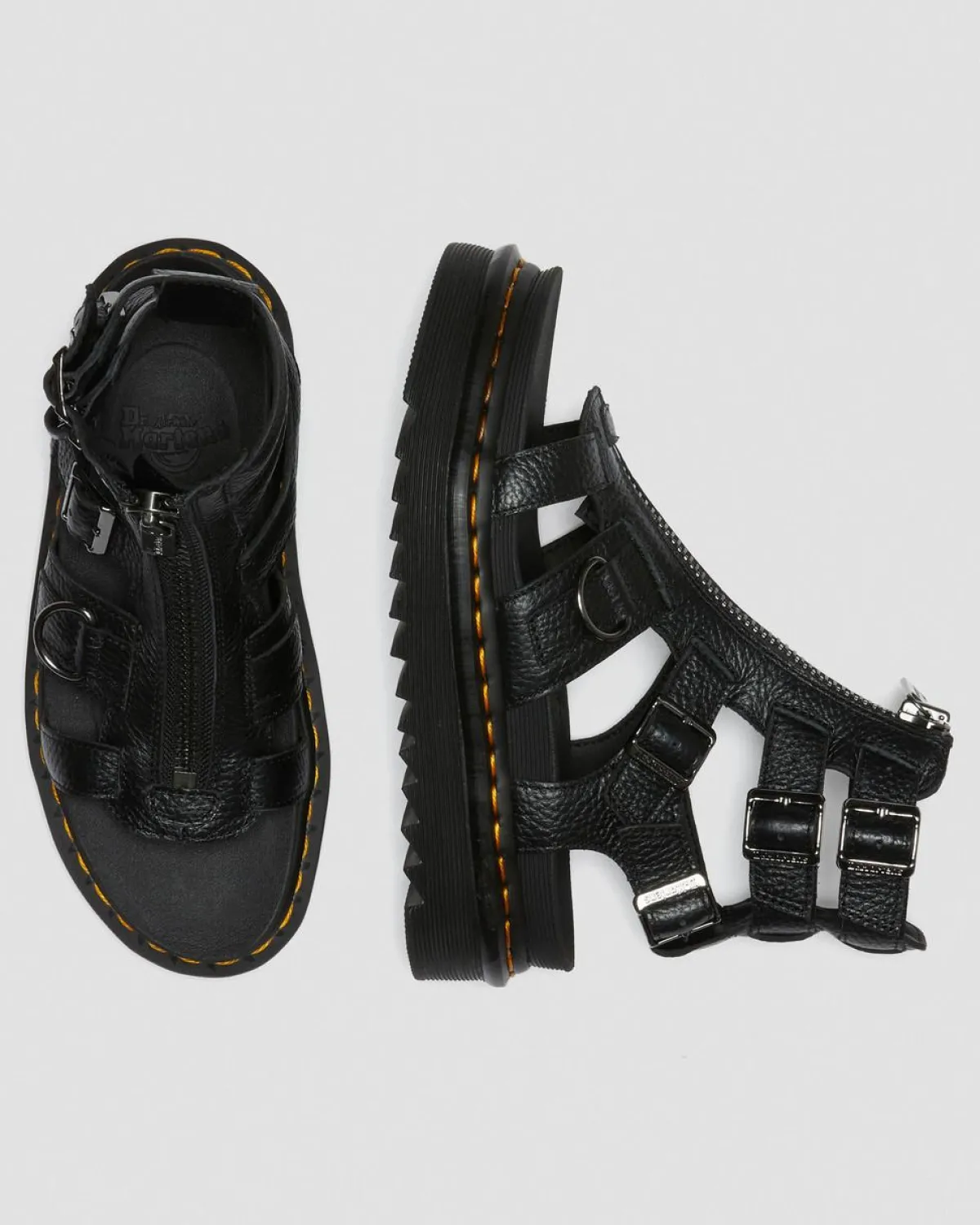 Shop Olson Leren Sandalen met Rits WOMENS Lichte Sandalen|Gladiator Sandalen