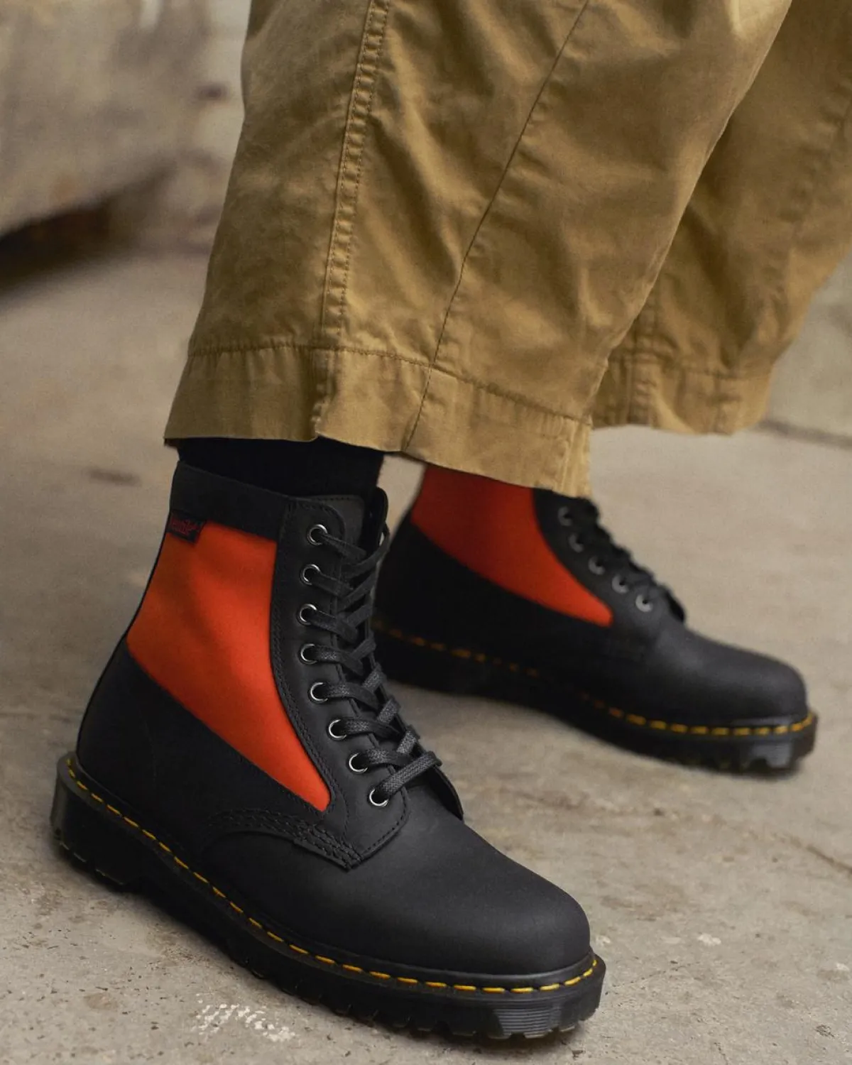 Best 1460 Paneel Leer + Ventile® Enkellaarzen UNISEX Heren Sale|Made In England