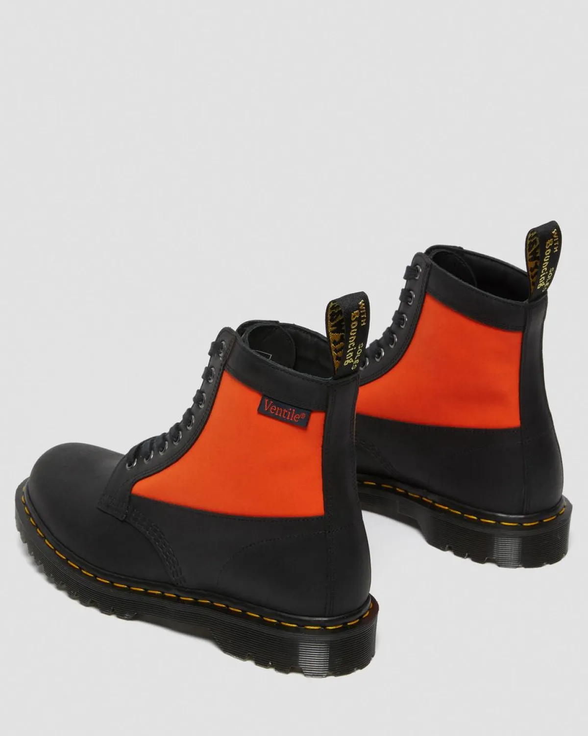 Best 1460 Paneel Leer + Ventile® Enkellaarzen UNISEX Heren Sale|Made In England