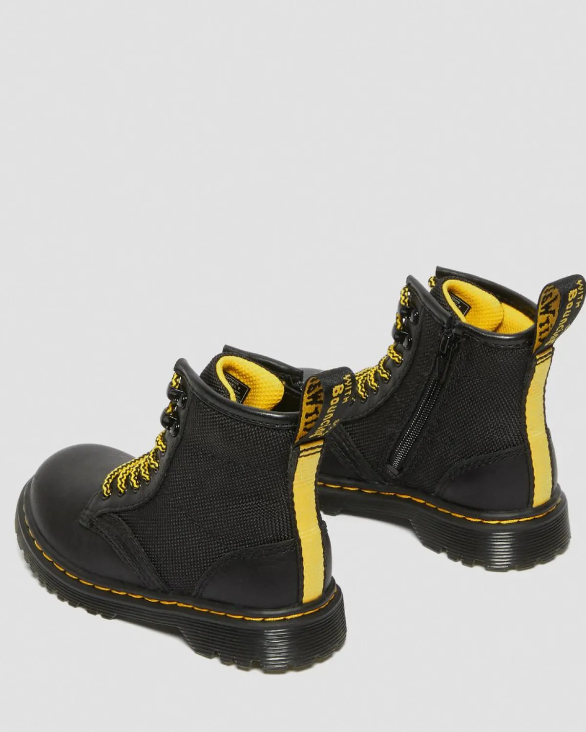 Best Sale 1460 Panel Leren Veterlaarzen voor Peuters UNISEX Sale Voor Kinderen