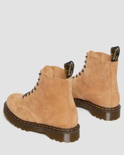 Best Sale 1460 Pascal Made in England Tufted Suède Veterlaarzen MENS Heren Sale|Made In England