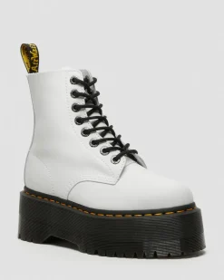 Online 1460 Pascal Max Leren Platformlaarzen UNISEX Dames Sale|Veterlaarzen