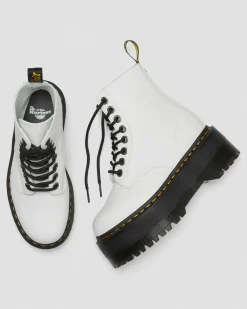 Online 1460 Pascal Max Leren Platformlaarzen UNISEX Dames Sale|Veterlaarzen