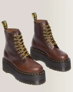 Shop 1460 Pascal Max Leren Platform Laarzen WOMENS Originals|Veterlaarzen