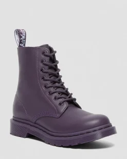 Best Sale 1460 Pascal Mono Veterlaarzen WOMENS Veterlaarzen|Zachte Leren Laarzen