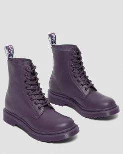 Best Sale 1460 Pascal Mono Veterlaarzen WOMENS Veterlaarzen|Zachte Leren Laarzen