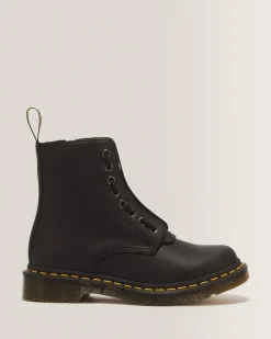 Discount 1460 Pascal Nappa Ritslaarzen WOMENS Veterlaarzen|Enkellaarzen