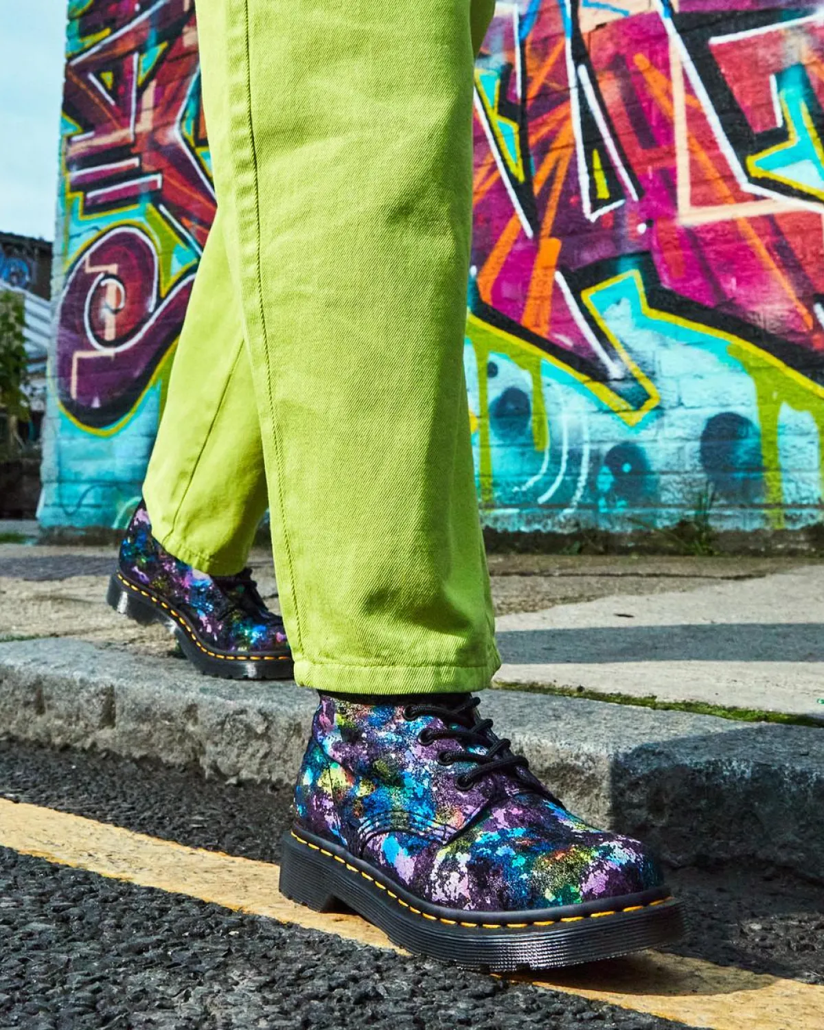 Online 1460 Pascal Regenboog Suède Veterlaarzen WOMENS Dames Sale|Veterlaarzen