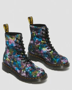 Online 1460 Pascal Regenboog Suède Veterlaarzen WOMENS Dames Sale|Veterlaarzen