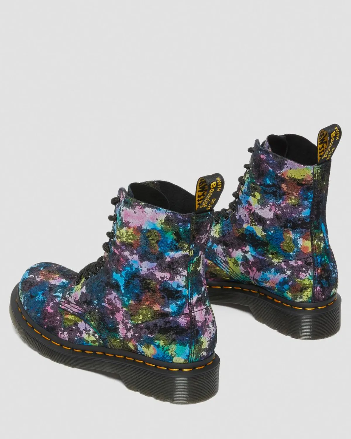 Online 1460 Pascal Regenboog Suède Veterlaarzen WOMENS Dames Sale|Veterlaarzen