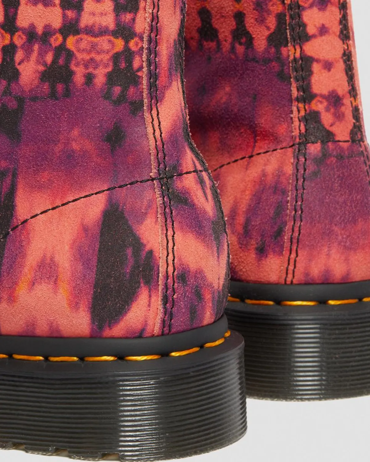 Online 1460 Pascal Tie Dye Leren Veterlaarzen WOMENS Suède|Veterlaarzen