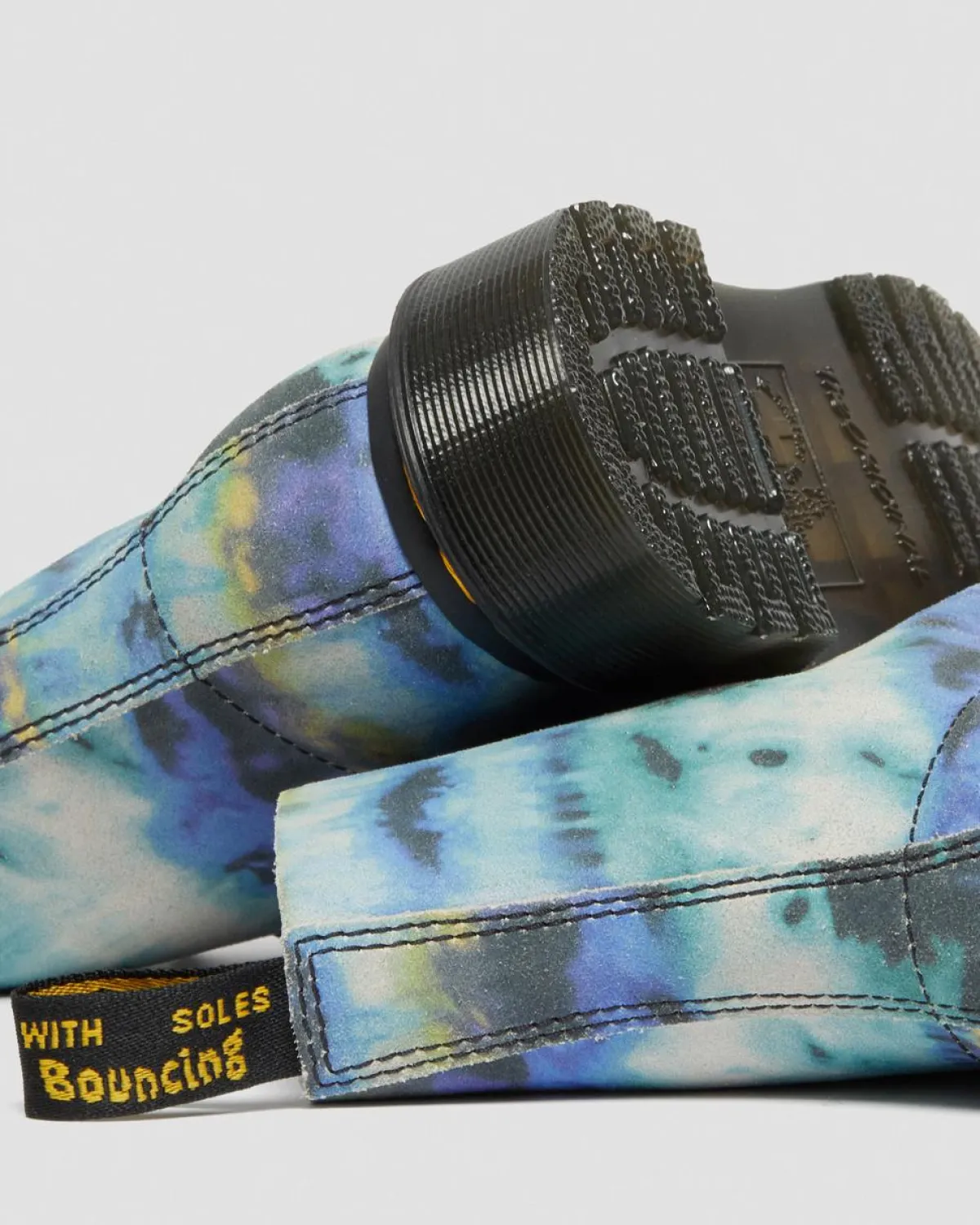 Online 1460 Pascal Tie Dye Leren Veterlaarzen WOMENS Suède|Veterlaarzen
