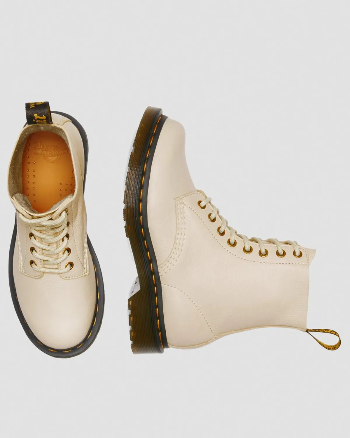 Sale 1460 Pascal Virginia Leren Veterlaarzen WOMENS Veterlaarzen|Enkellaarzen