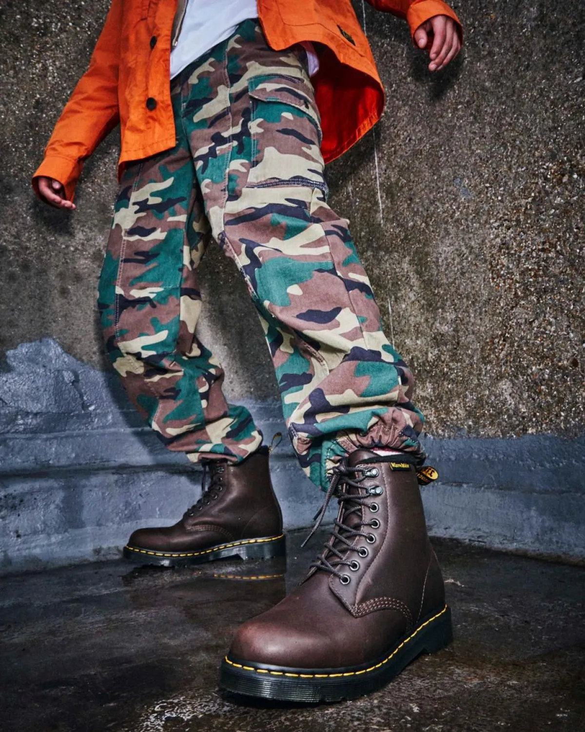 Fashion 1460 Pascal Warmwair Valor Wp Leren Enkellaarzen UNISEX Originals|Enkellaarzen