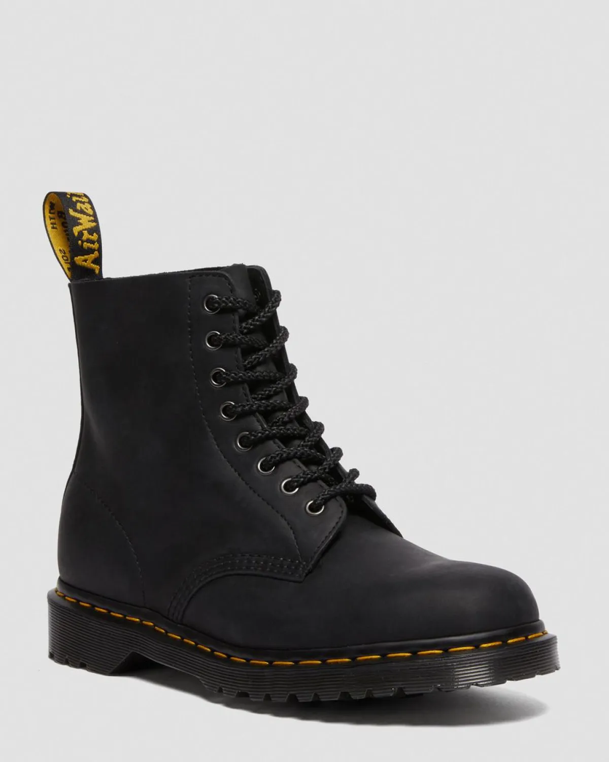 Best 1460 Pascal Waxed Volnerf Leren Veterlaarzen MENS Enkellaarzen|Veterlaarzen