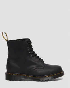 Best 1460 Pascal Waxed Volnerf Leren Veterlaarzen MENS Enkellaarzen|Veterlaarzen