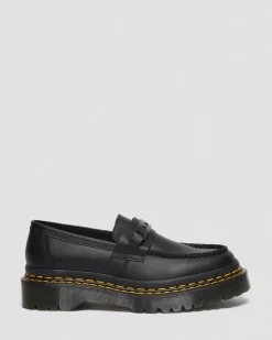 Cheap Penton Bex Dubbele Steek Leren Loafers WOMENS Schoenen|Platform Schoenen