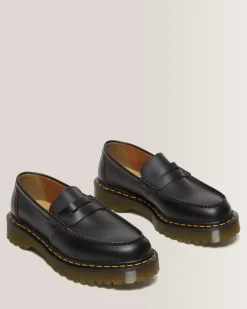 Shop Penton Bex Gele Steek Quilon Leren Loafers UNISEX Made In England|Made In England Schoenen