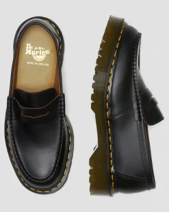 Shop Penton Bex Gele Steek Quilon Leren Loafers UNISEX Made In England|Made In England Schoenen