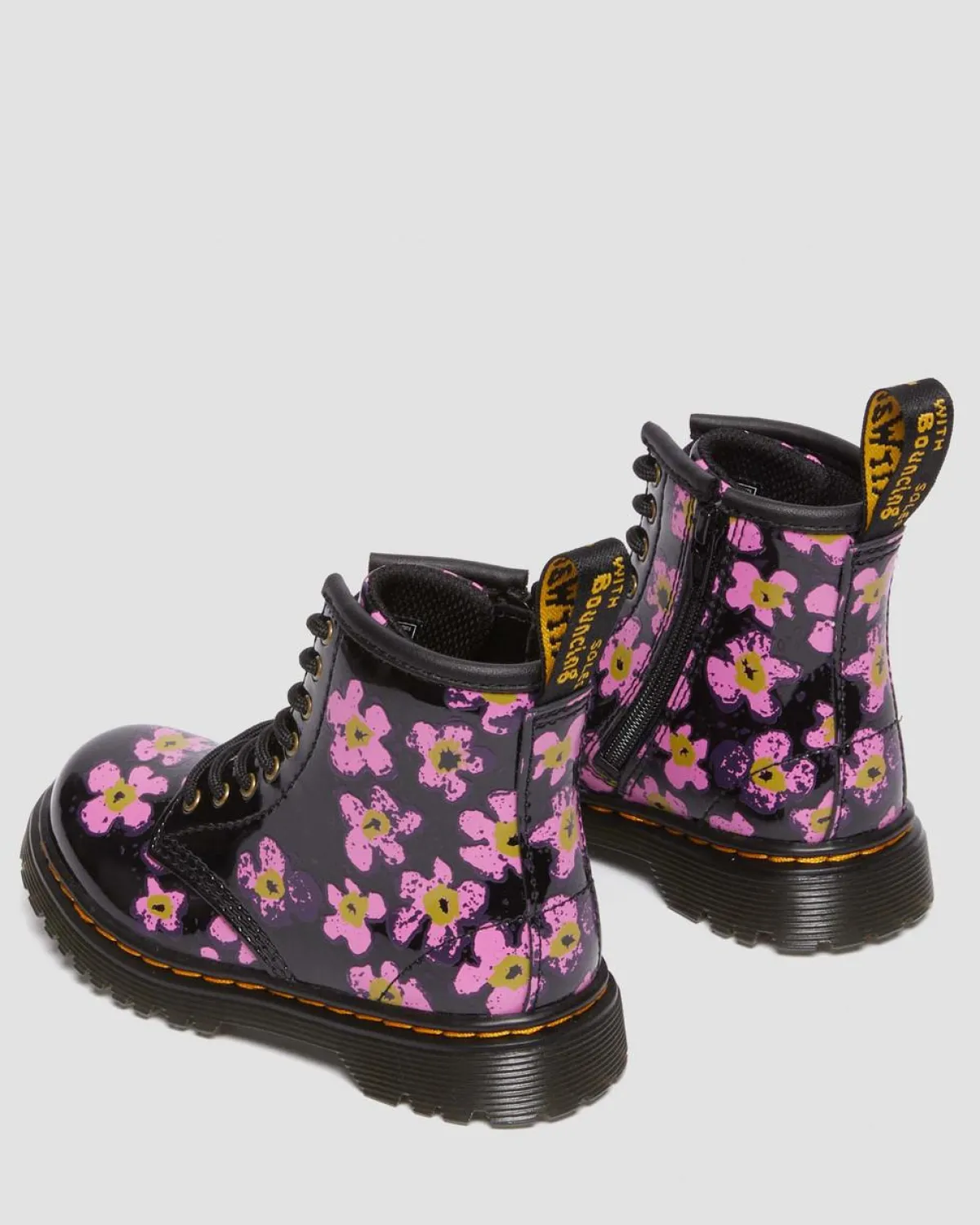 Best Peuter 1460 Floral Lak Laarzen KIDS Sale Voor Kinderen|Meisjes Schoolschoenen