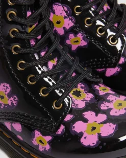 Best Peuter 1460 Floral Lak Laarzen KIDS Sale Voor Kinderen|Meisjes Schoolschoenen