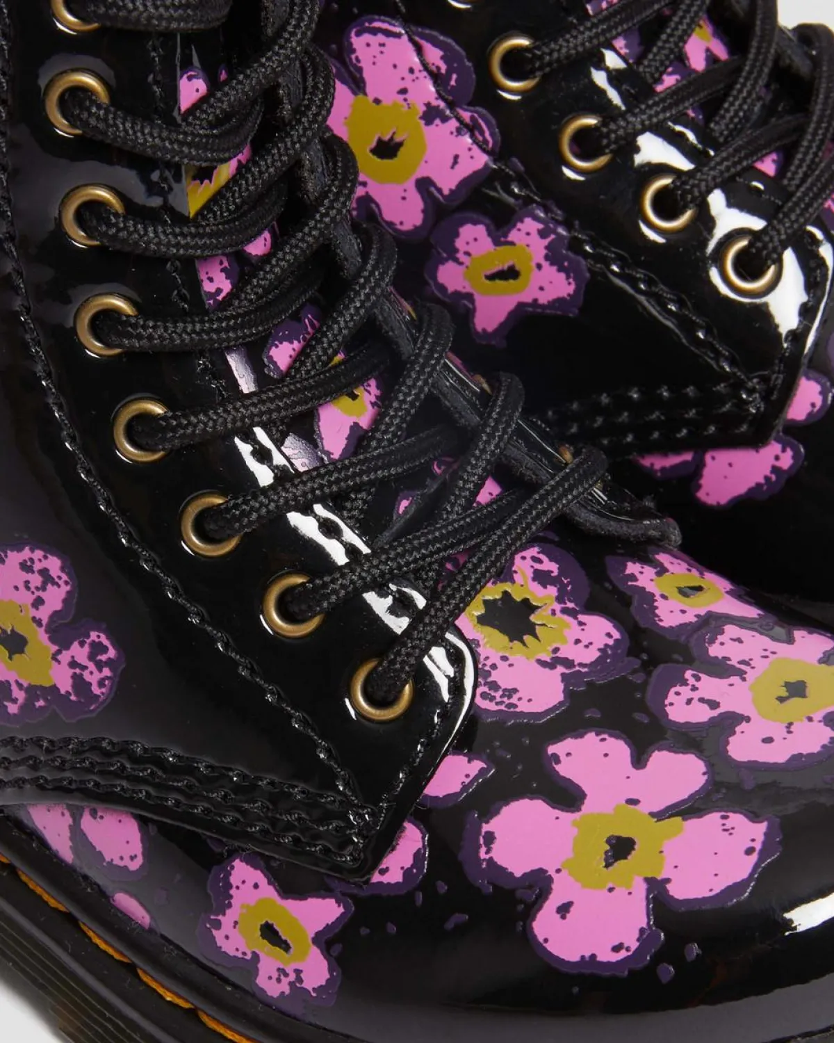 Best Peuter 1460 Floral Lak Laarzen KIDS Sale Voor Kinderen|Meisjes Schoolschoenen