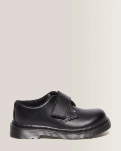 Sale Peuter Kamron Leren Velcro Oxford Schoenen met Band KIDS Meisjes Schoolschoenen|Jongens Schoolschoenen