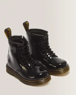 Shop Peuter 1460 Lakleren Veterlaarzen KIDS Meisjes Schoolschoenen|Laarzen