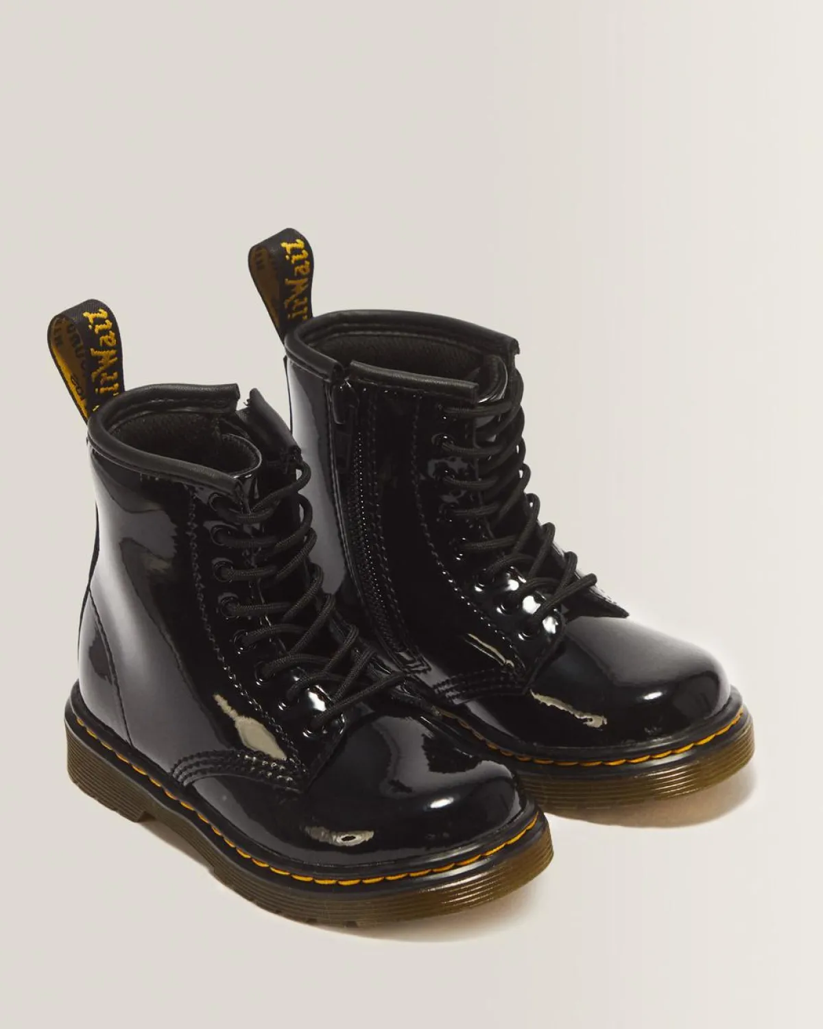 Shop Peuter 1460 Lakleren Veterlaarzen KIDS Meisjes Schoolschoenen|Laarzen