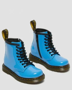 New Peuter 1460 Lakleren Veterlaarzen KIDS Sale Voor Kinderen|Meisjes Schoolschoenen