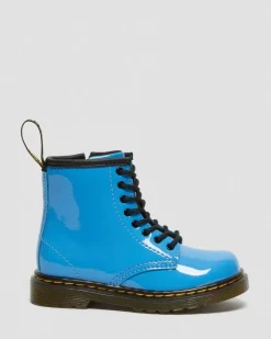 New Peuter 1460 Lakleren Veterlaarzen KIDS Sale Voor Kinderen|Meisjes Schoolschoenen