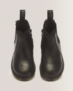 Outlet Peuter 2976 Leonore Imitatiebont Gevoerde Chelsea Boots KIDS Jongens|Laarzen