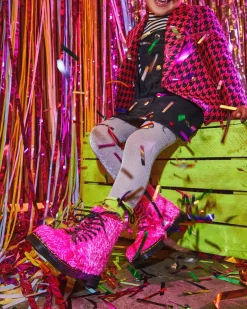 Shop Peuter 1460 Pascal Tinsel Bont Veterlaarzen UNISEX Sale Voor Kinderen|Laarzen