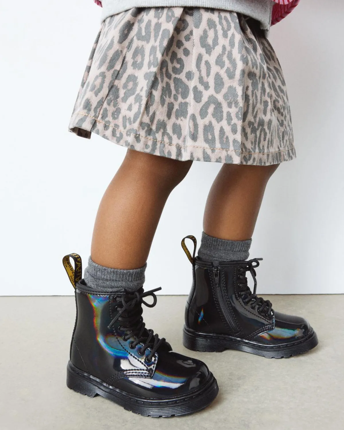 Fashion Peuter 1460 Regenboog Leren Veterlaarzen KIDS Jongens|Laarzen