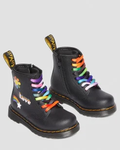 Best Peuter 1460 Voor Pride Leren Veterlaarzen KIDS Sale Voor Kinderen|Meisjes Schoolschoenen