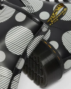 Online 1460 Polka Dot Smooth Leren Laarzen WOMENS Veterlaarzen
