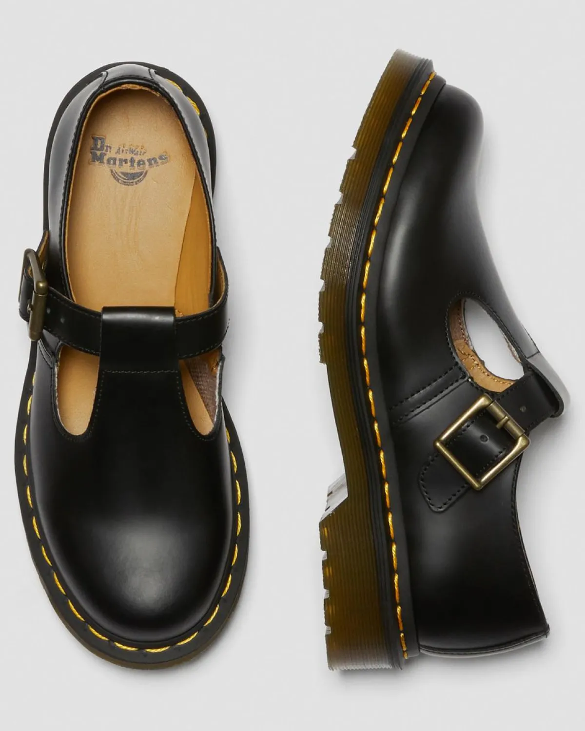 Best Polley Smooth Leren Mary Jane Schoenen WOMENS Mary Jane Schoenen|Schoenen