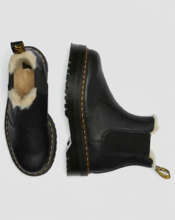 Store 2976 Quad Gevoerde Platform Chelsea Boots WOMENS Winter Stijlen|Laarzen