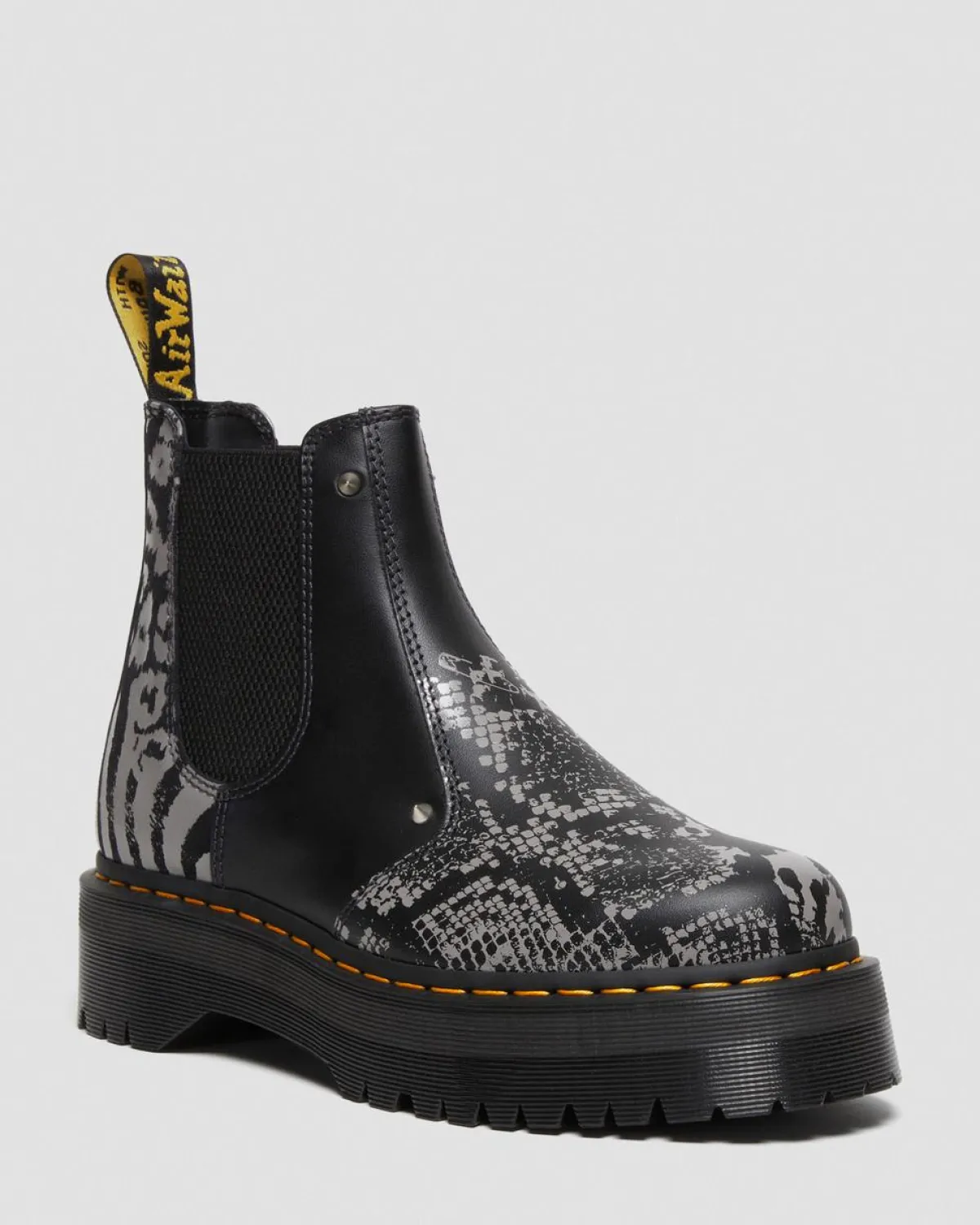 Best Sale 2976 Quad Platform Animal Print Laarzen MENS Heren Sale|Platform Laarzen