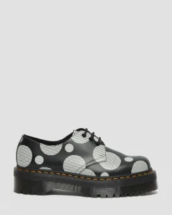 Cheap 1461 Quad Polka Dot Smooth Leren Platform Schoenen WOMENS Platform Schoenen|Schoenen