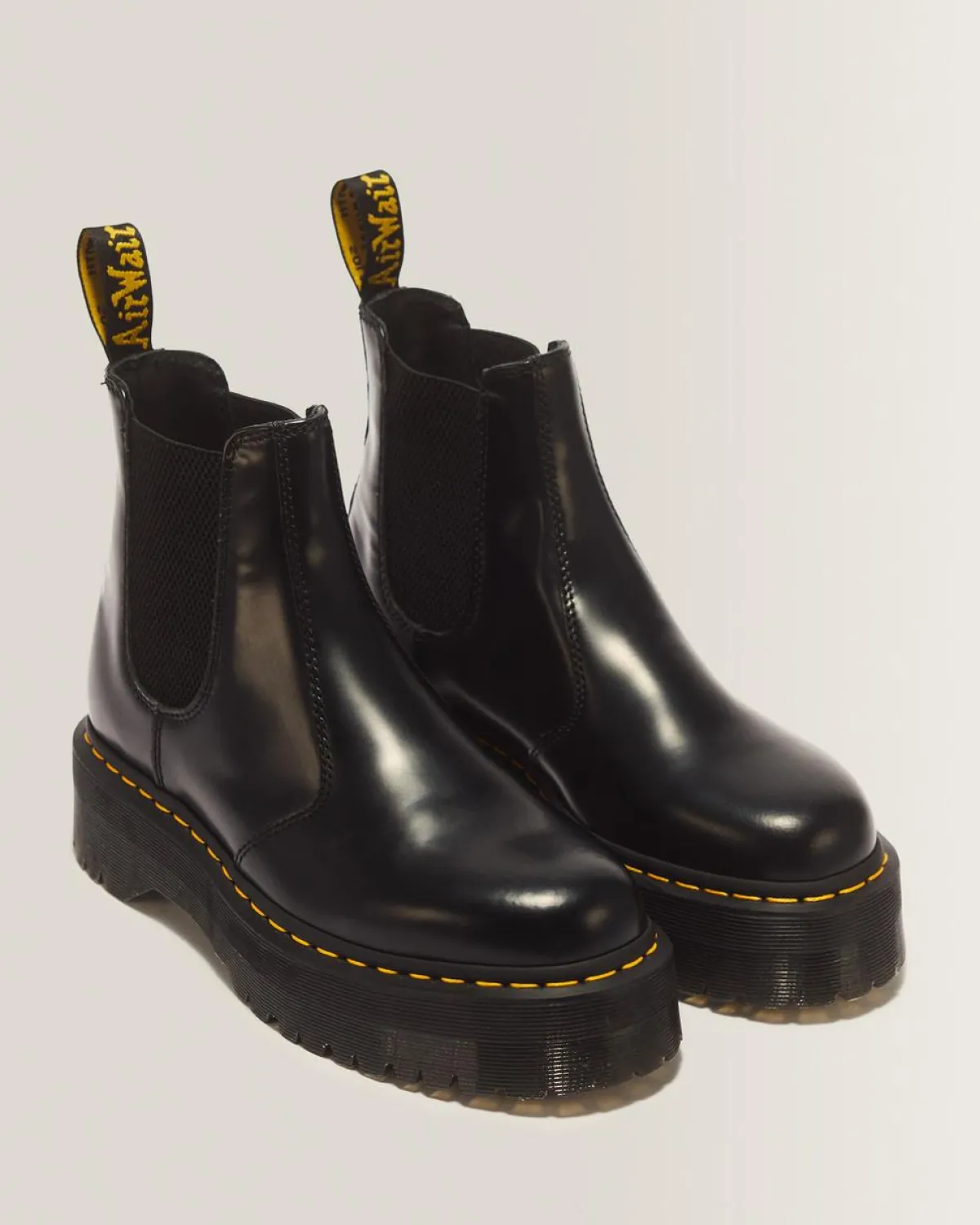 Discount 2976 Quad Smooth Leren Platform Chelsea Boots TRENDING-STYLES-UK Platform Laarzen|Chelsea Boots