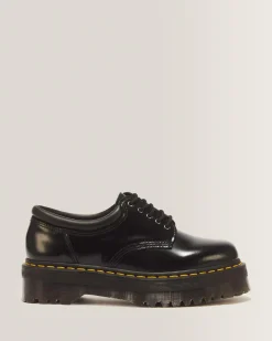 Hot 8053 Quad Smooth Leren Platform Schoenen WOMENS Platform Schoenen|Schoenen