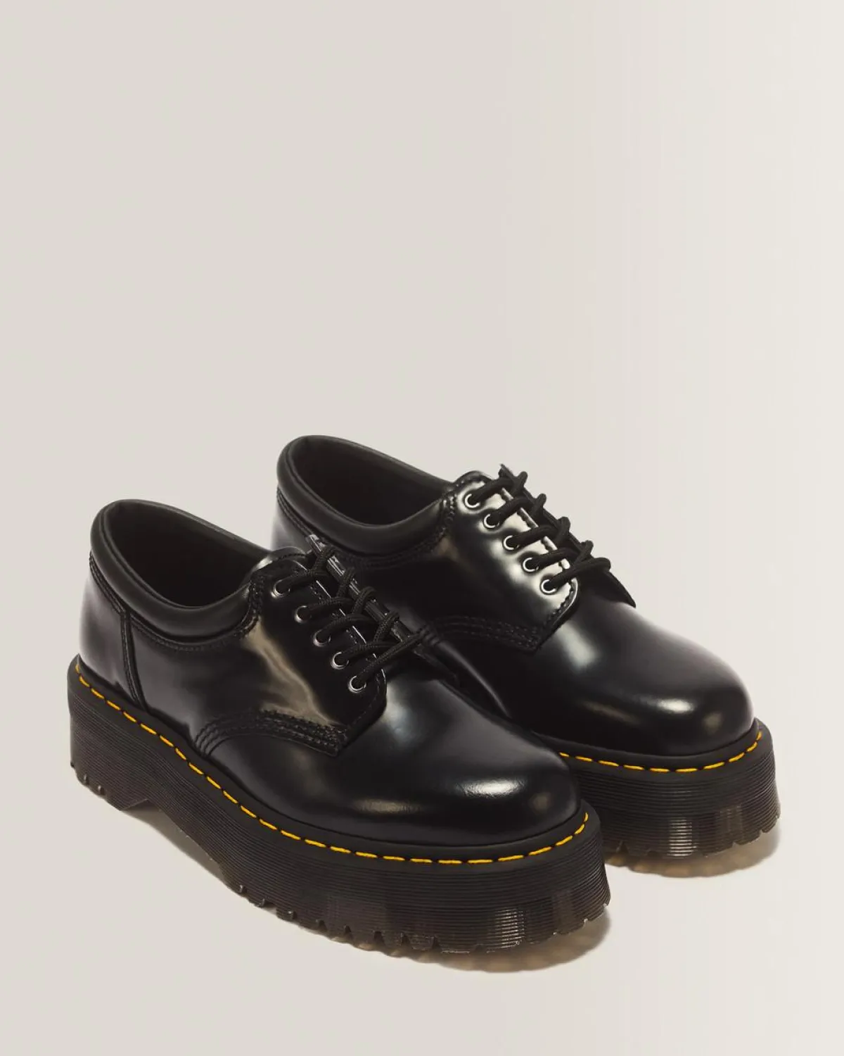 Hot 8053 Quad Smooth Leren Platform Schoenen WOMENS Platform Schoenen|Schoenen