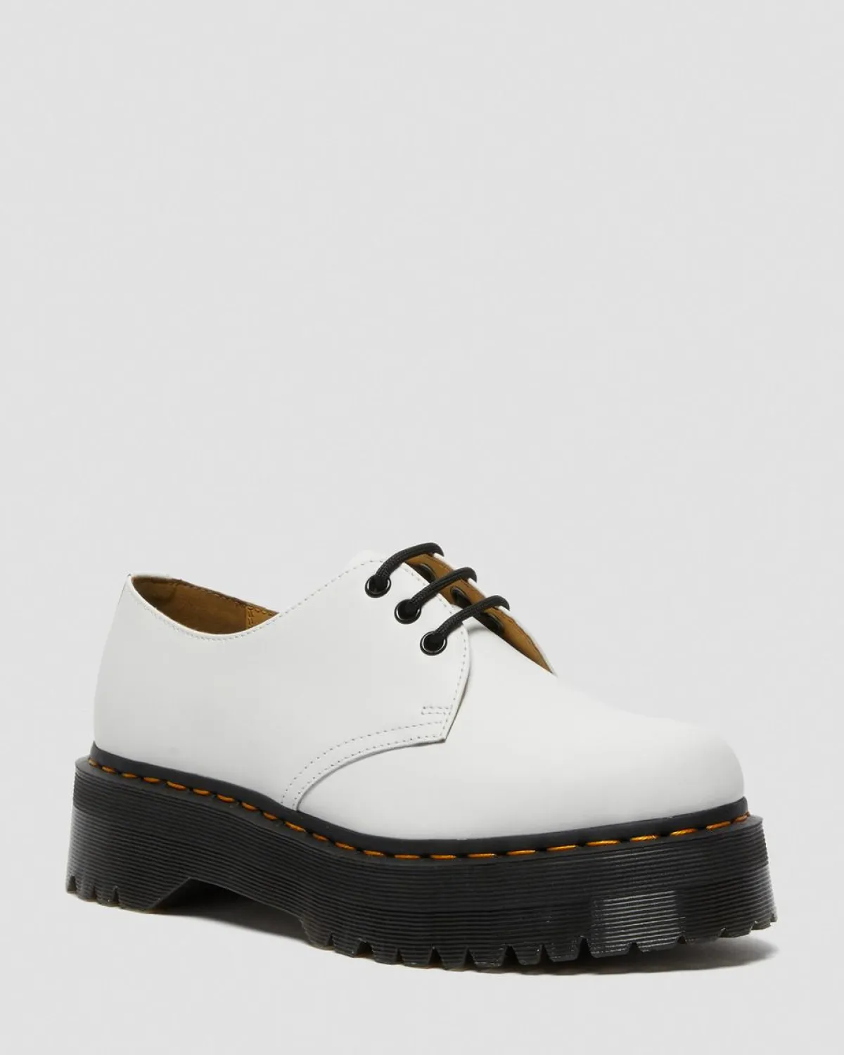 New 1461 Quad Smooth Leren Platform Schoenen WOMENS Trending Stijlen|Veterschoenen
